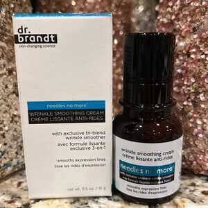Dr. Brandt needles no more WRINKLE SMOOTHING CREAM brand new in box all skintype